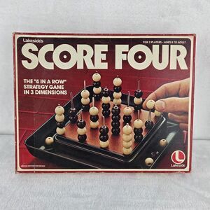 Vintage Score Four Strategy Boardgame by Lakeside 1978 100% Complete